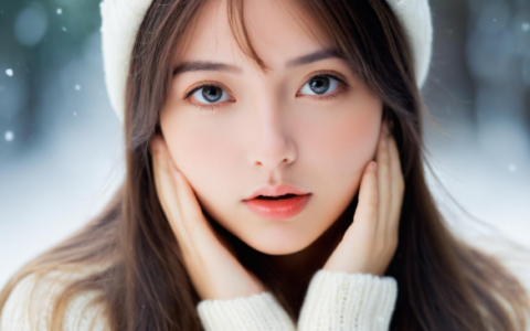 真人风格青春美少女