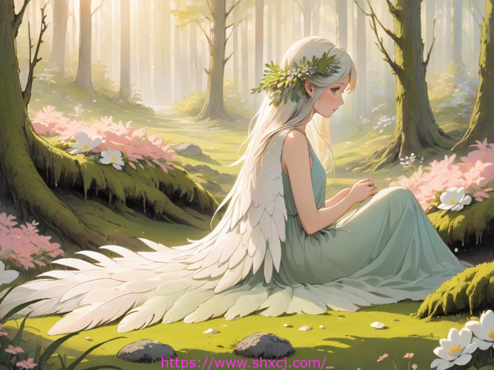 唯美感觉卡通风景