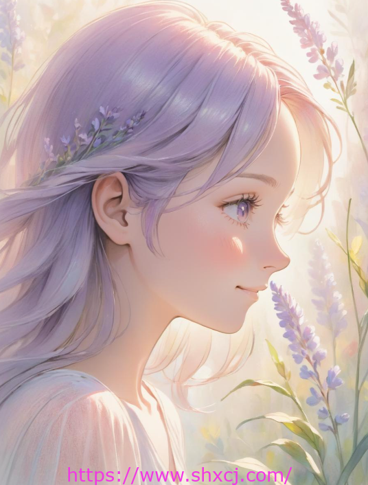 唯美感觉卡通风景