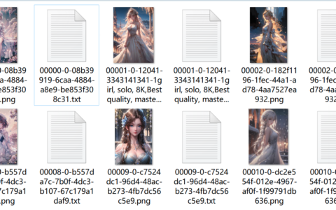 7-4 LoRA训练中的图片Tag处理