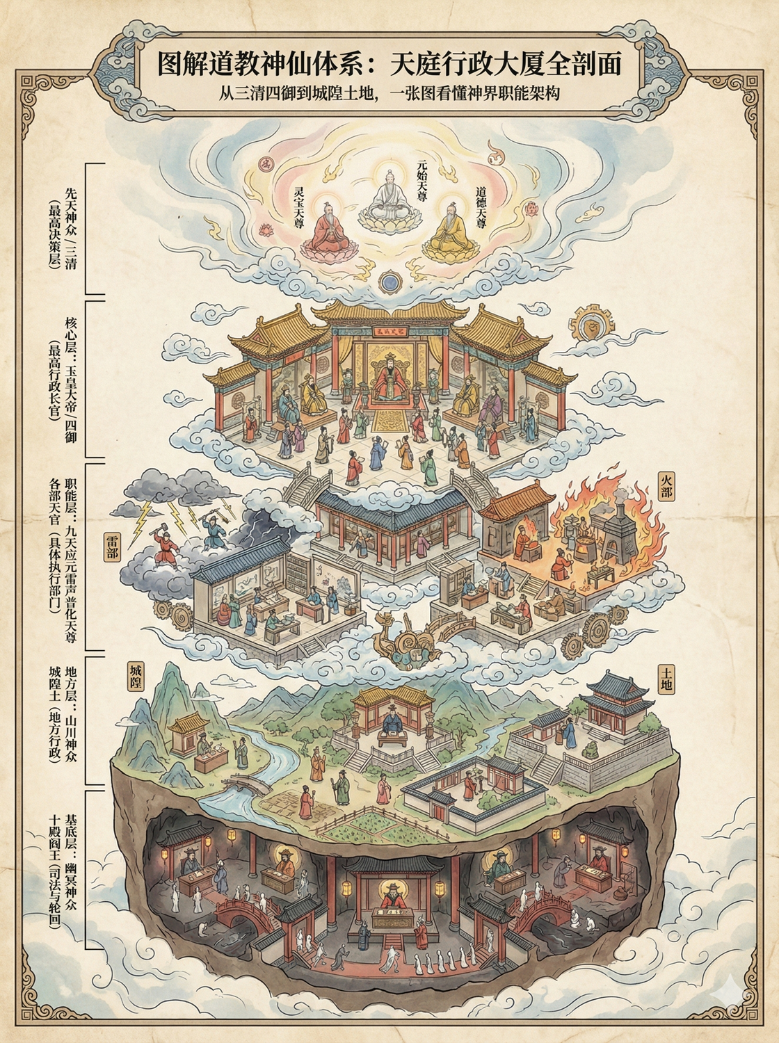 图解 道教神仙体系